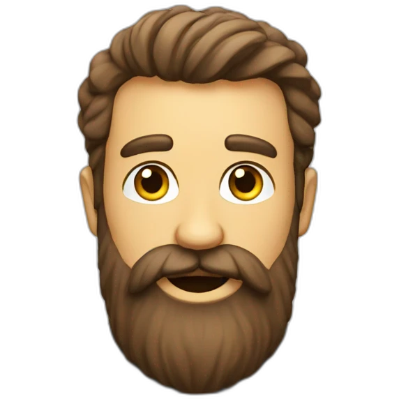 big beard joke emoji