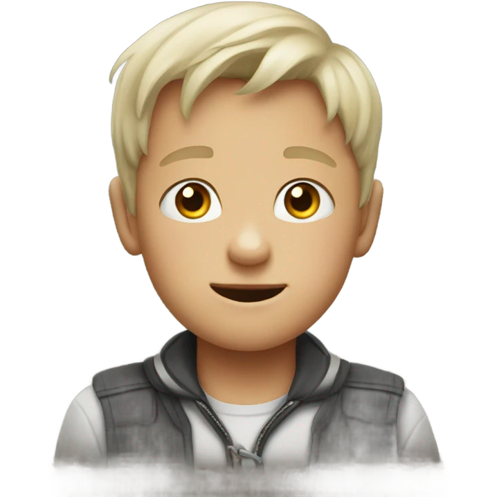 kid help ederly emoji