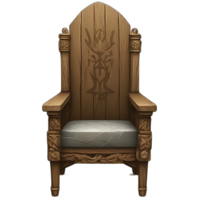 Game of thrones chair emoji