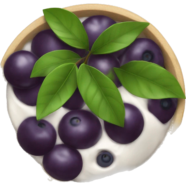 Açaí bowl emoji