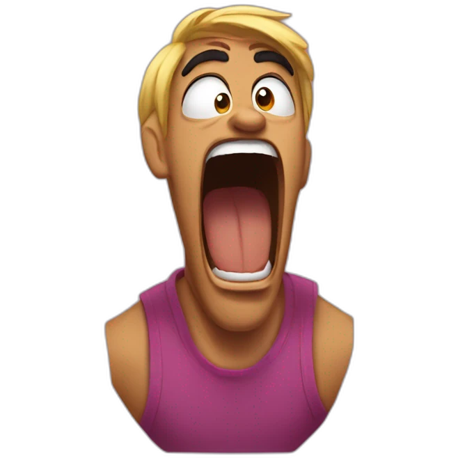 Jethalal screaming emoji