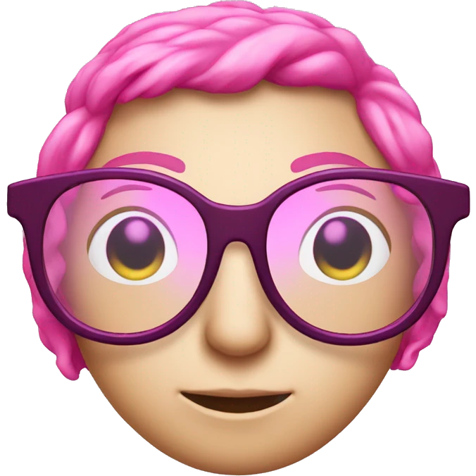 Spectrespecs pink and just the glasses no person  emoji