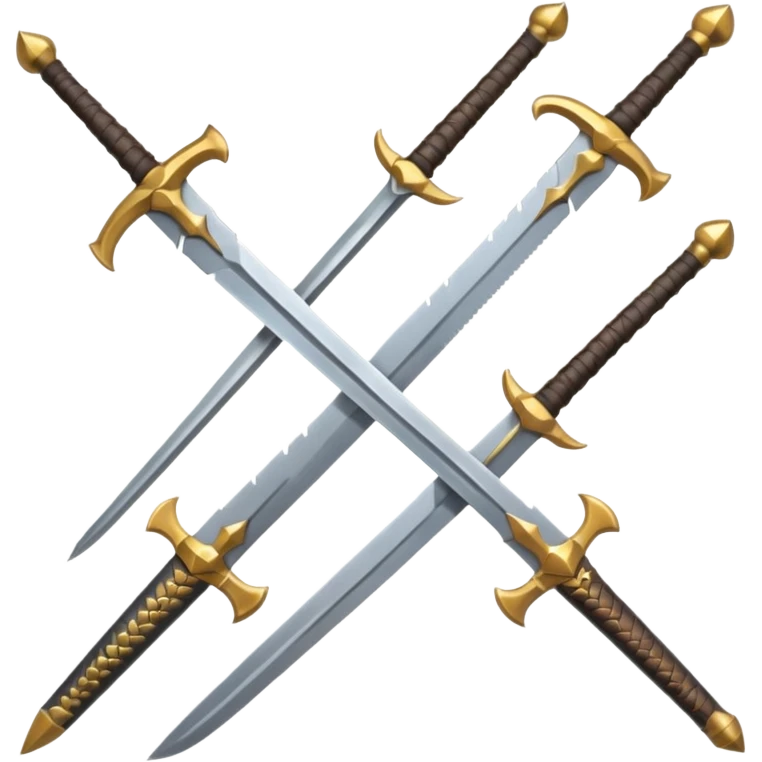 CREA UN ARSENAL DE ARMAS PERO QUE TENGA ESPADAS, CUCHILLOS Y ARCOS Y LANZA emoji