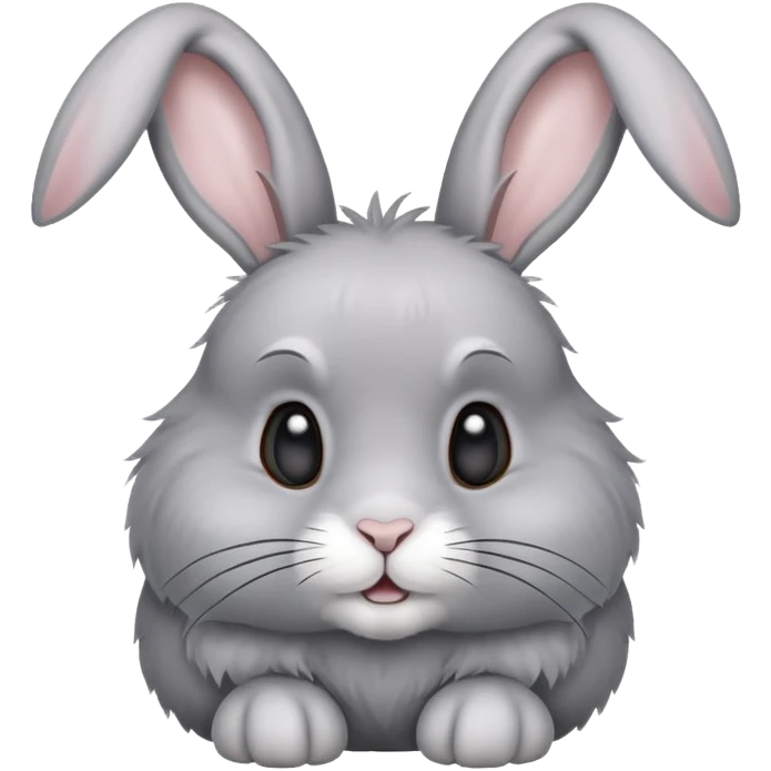 Kaninchen das grau ist  emoji