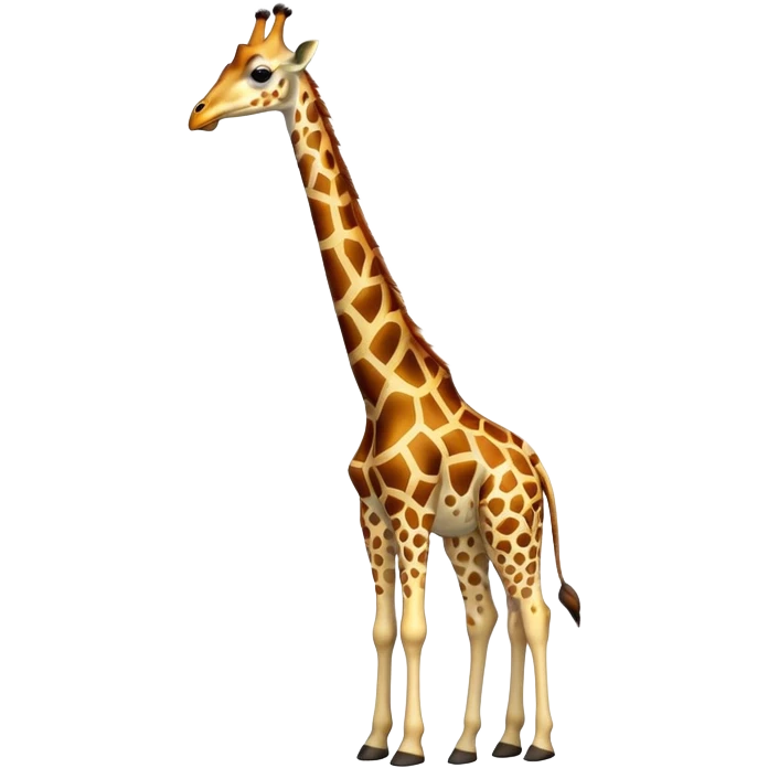 Girafe multicolore  emoji