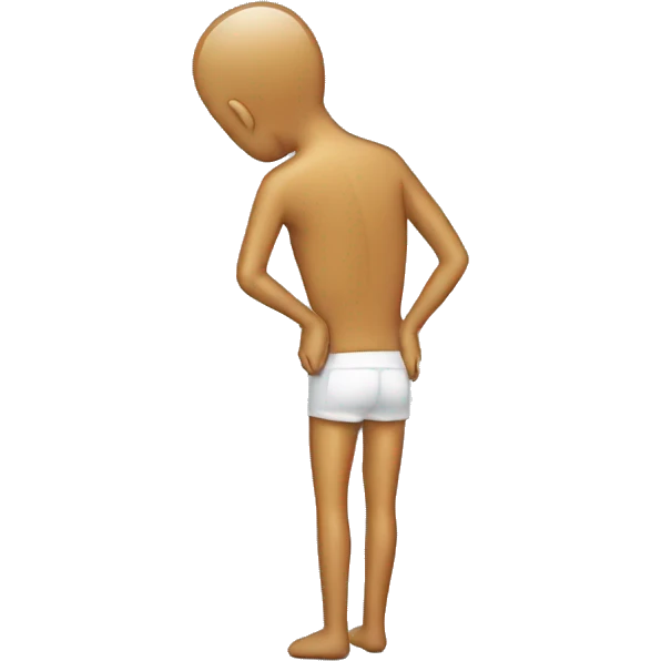 back pain  emoji