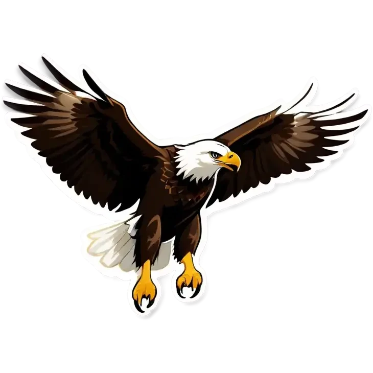 eagle fishing emoji