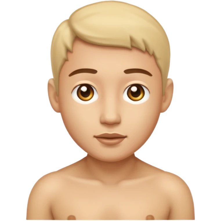 Tizio nudo emoji