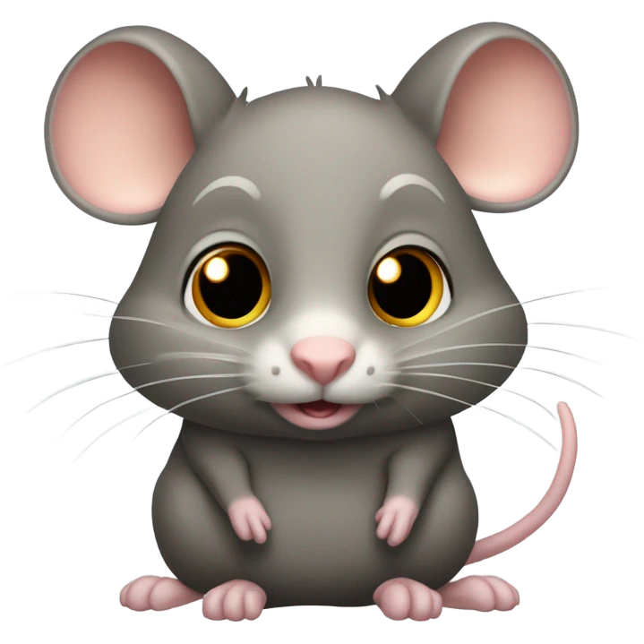 Rata enamorada  emoji
