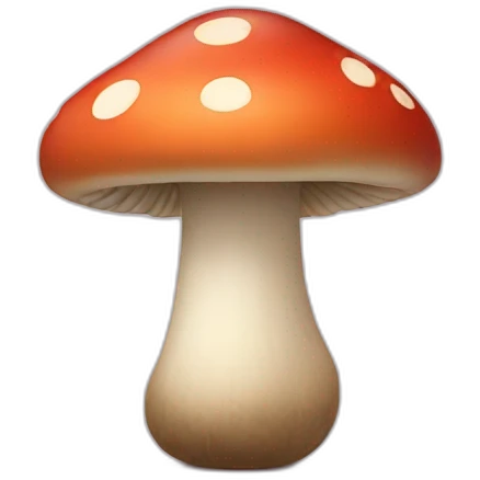 shrugging mushroom emoji