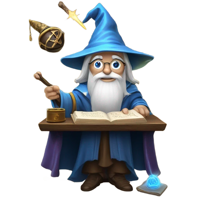 wizard mail message emoji