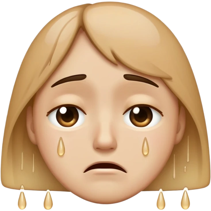 crying face emoji