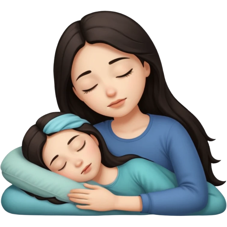 girl sleeping emoji