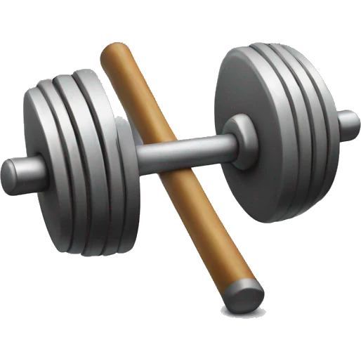 Barbell emoji
