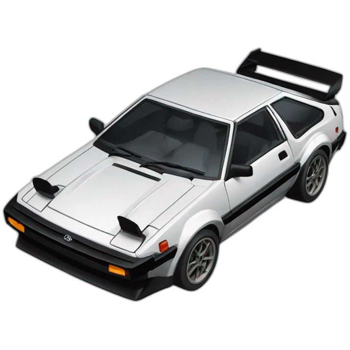 Initial D Toyota ae86 emoji