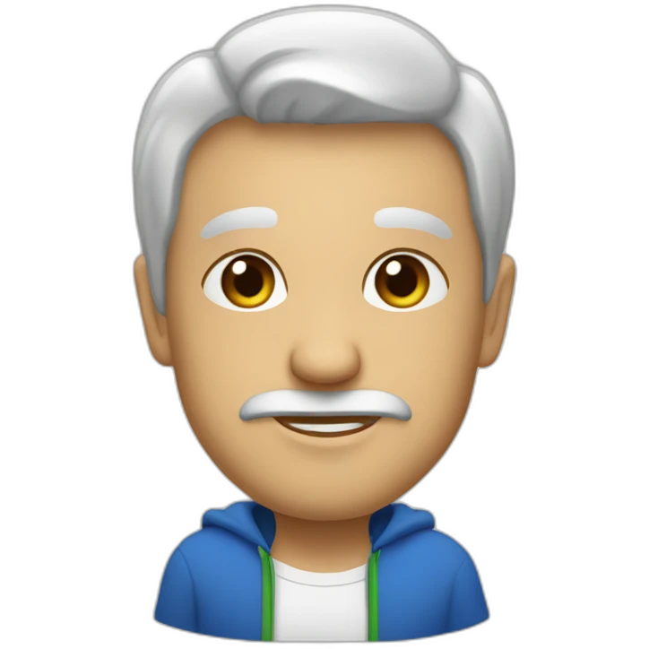 Sedí za počítačom  emoji