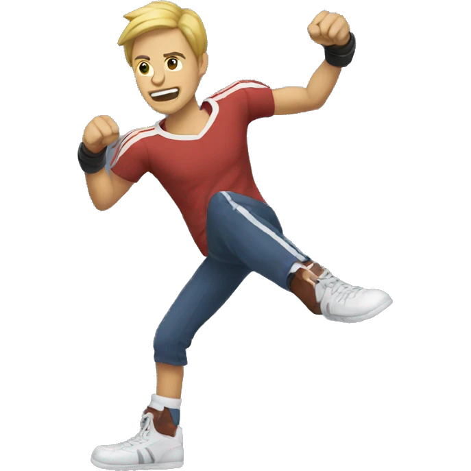 kick hip emoji