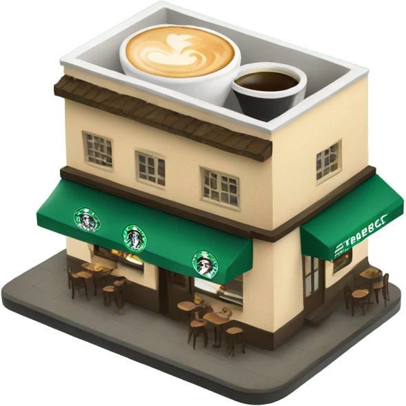 Café do Starbucks  emoji
