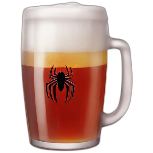 Spiderman Miles Morales drink beer emoji