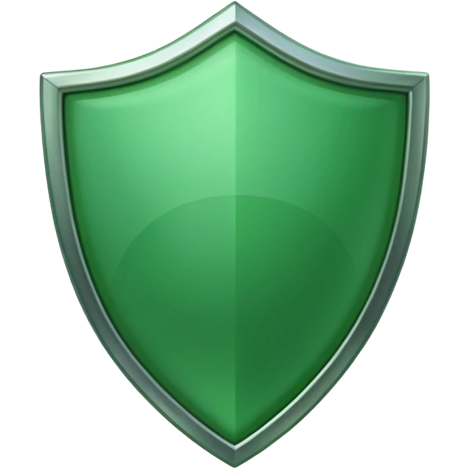 green shield emoji