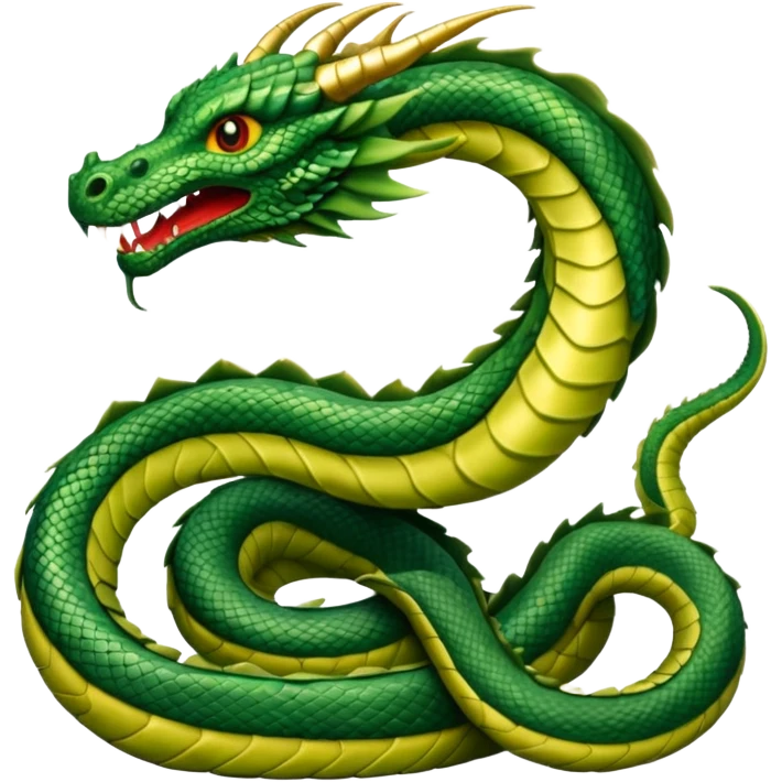 Serpent dragon  emoji