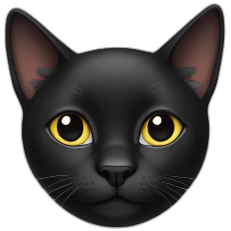 black cat emoji