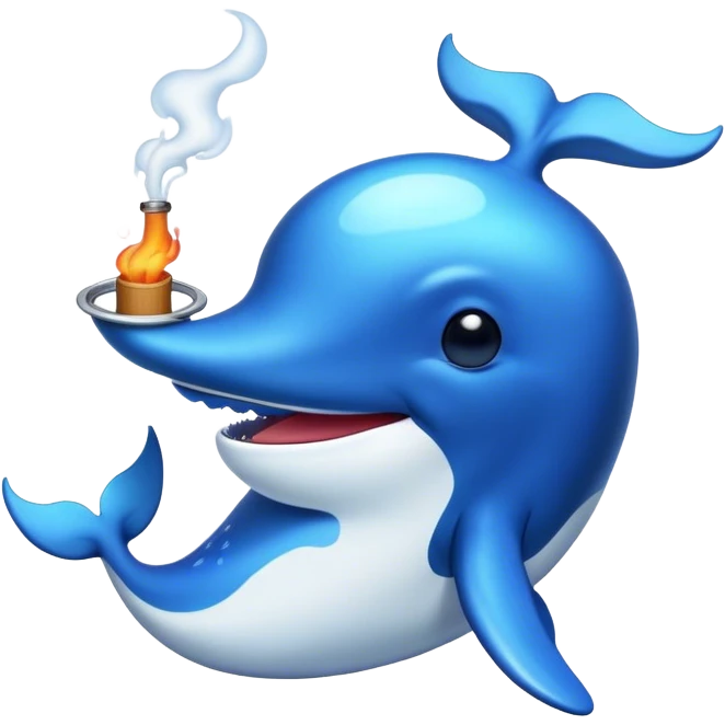 whale smoking dabs emoji