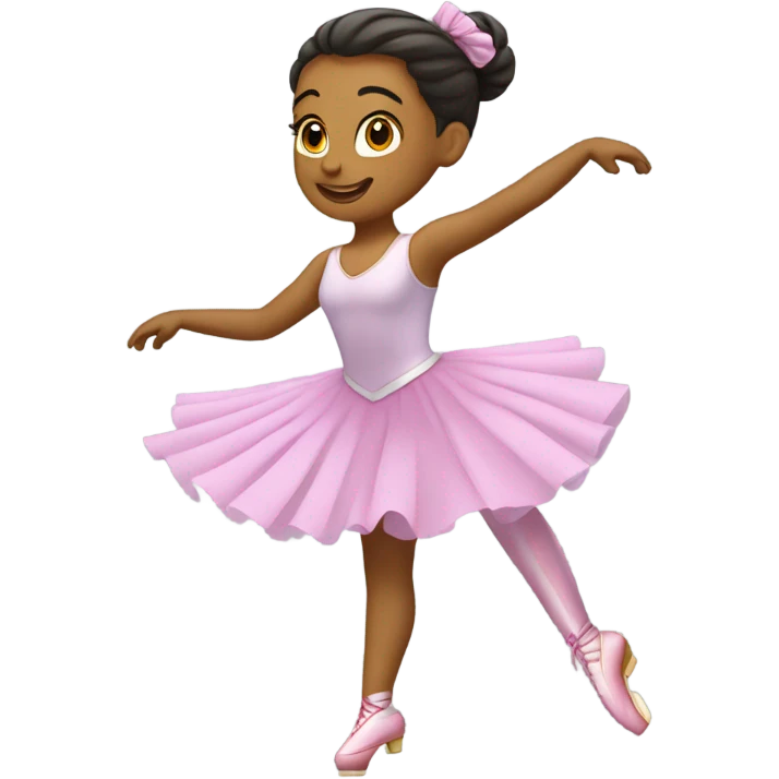 Bailarina patinando  emoji