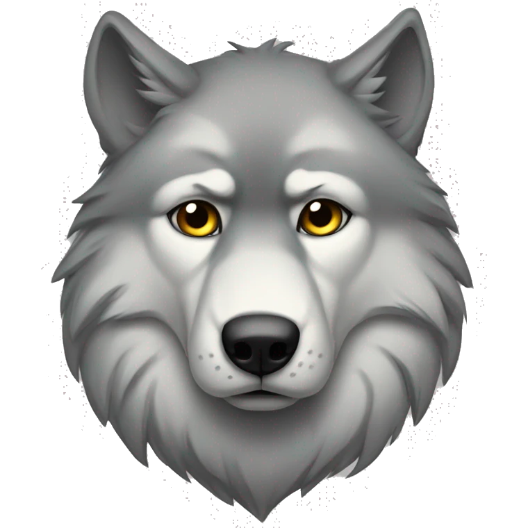 alpha wolf sad emoji
