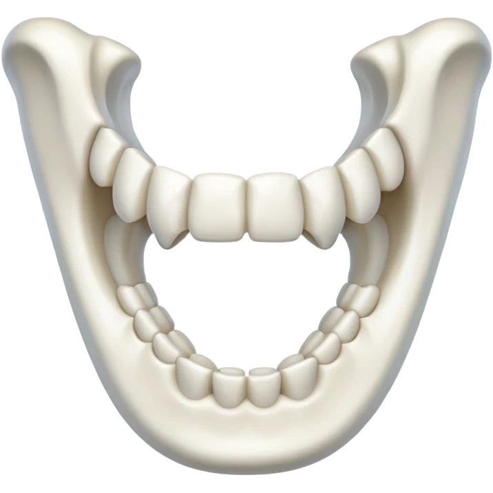 jaw bone teeth emoji