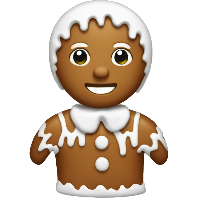 Gingerbread emoji