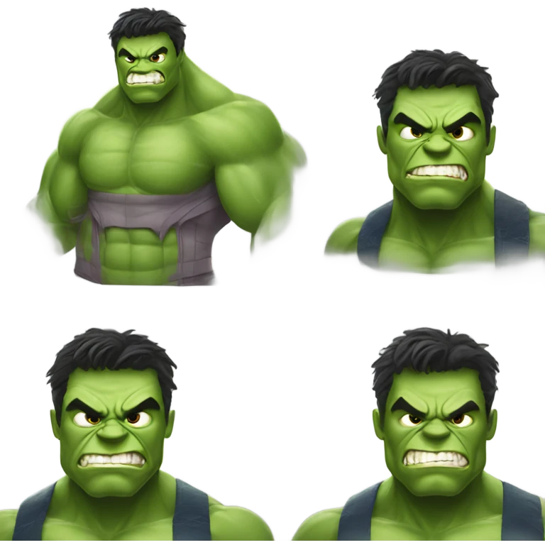 Spider-man Hulk emoji