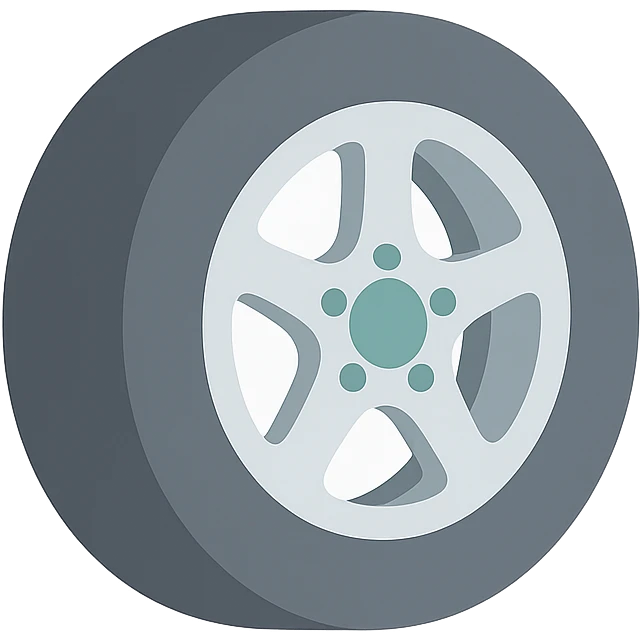 3D wheel emoji