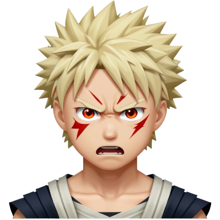 Katsuki Bakugo angry emoji