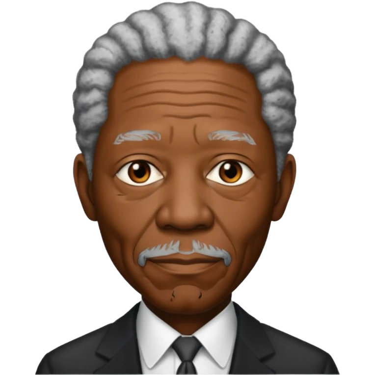 lucius fox morgan freeman emoji