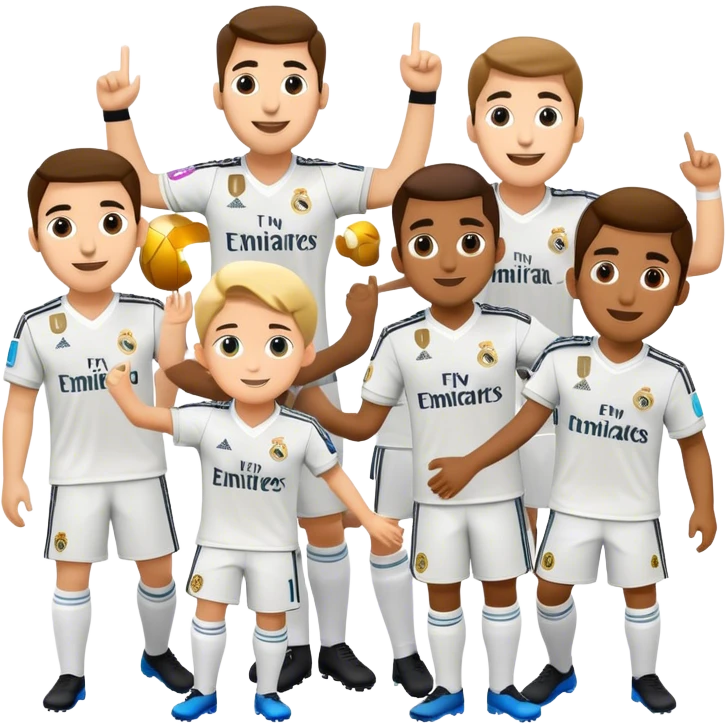 Real Madrid champions emoji