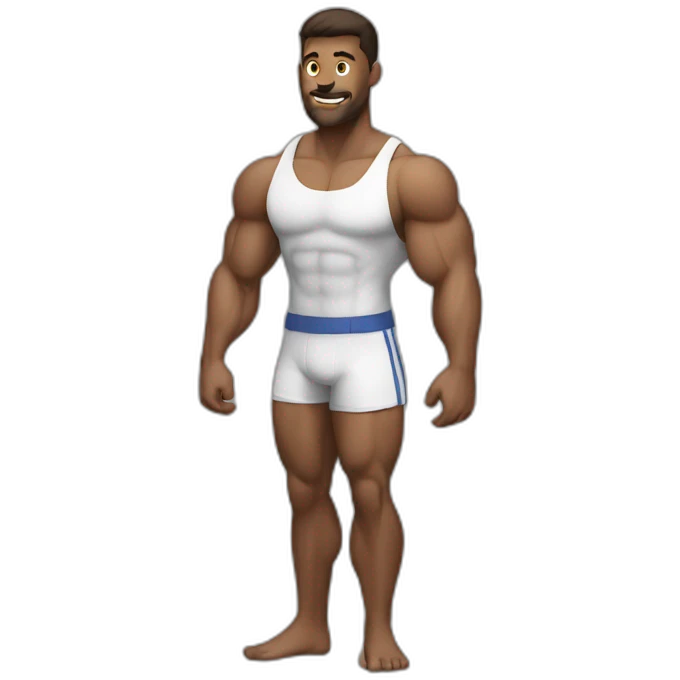 muscular high value man emoji