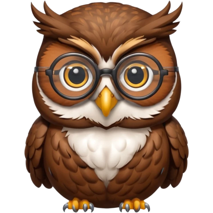 buho erudito  emoji