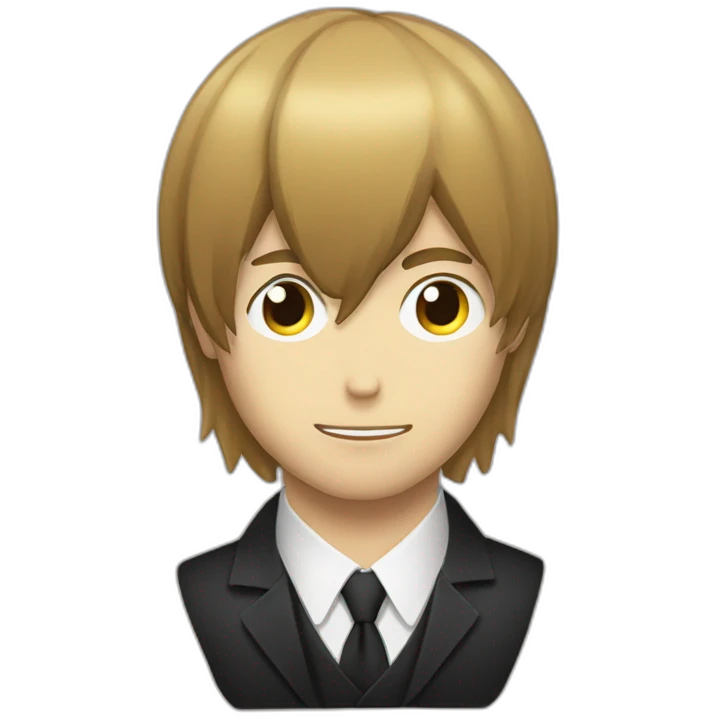 Yagami light face emoji
