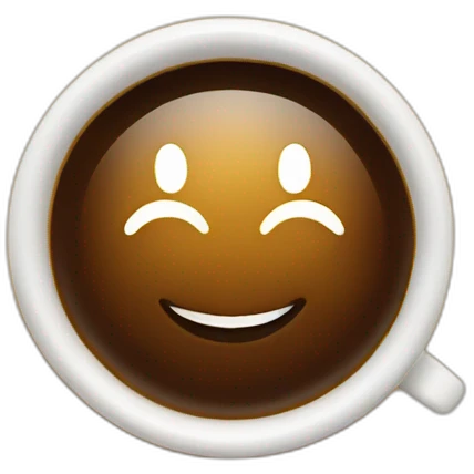 a coffee under the sun emoji