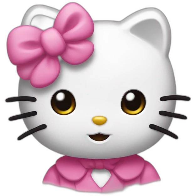 Hello kitty emoji