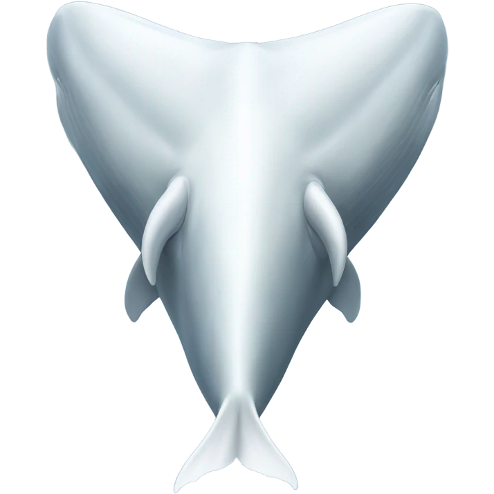white whale , underside emoji