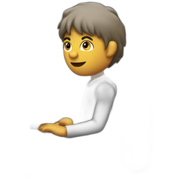 louie smith on a computer emoji