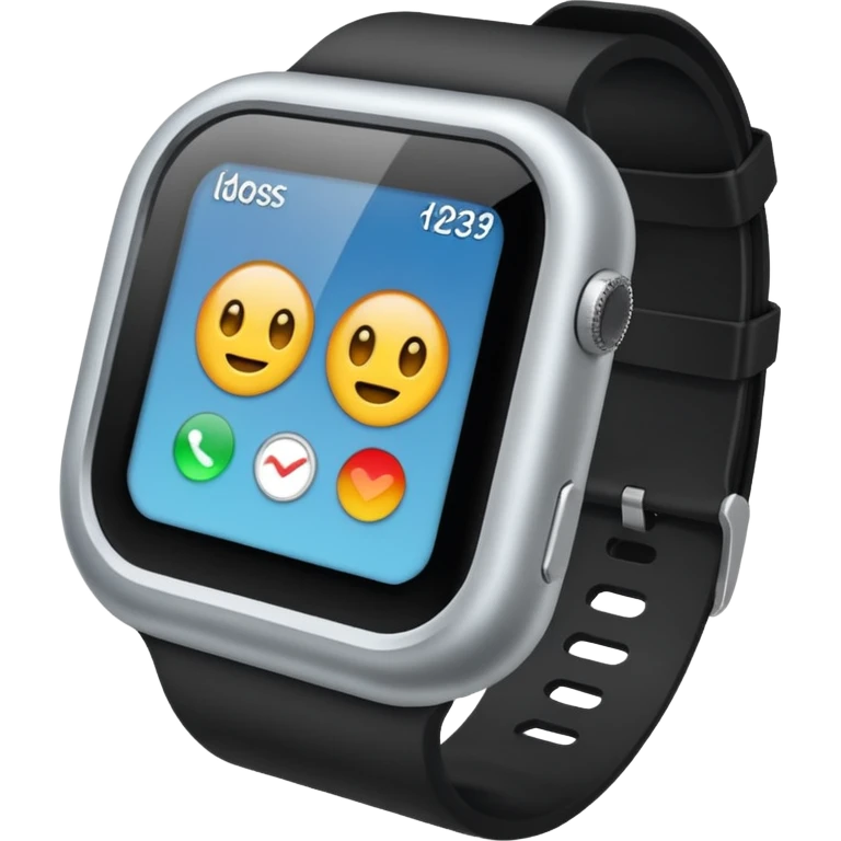 old digital watch emoji