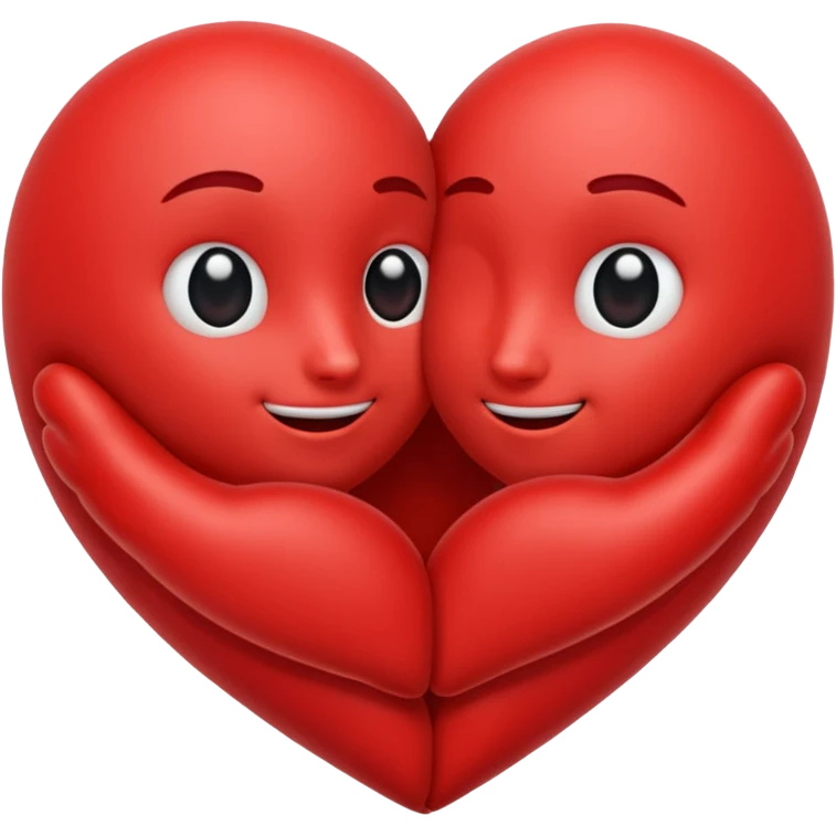 heart hug emoji