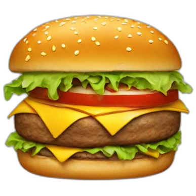 Burger emoji