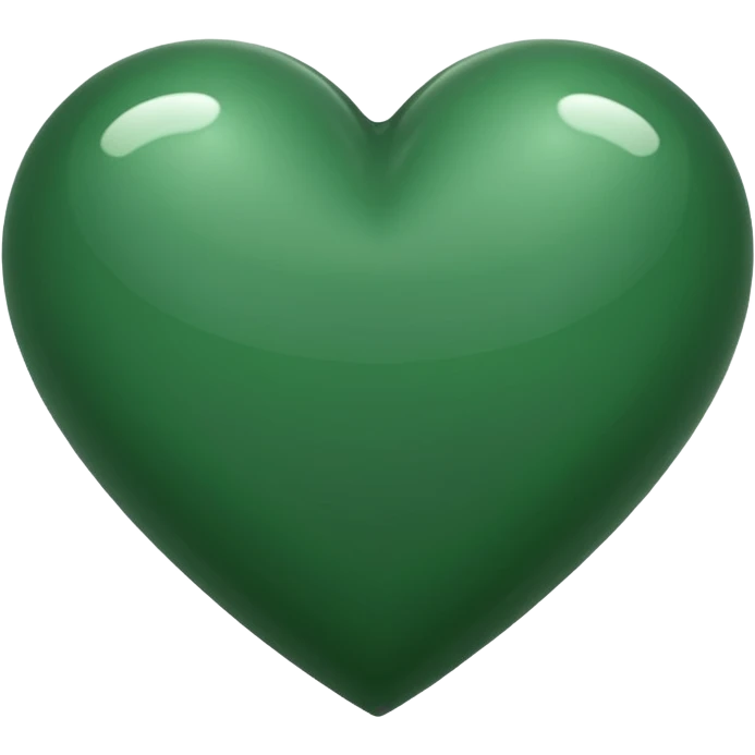 forest green heart emoji