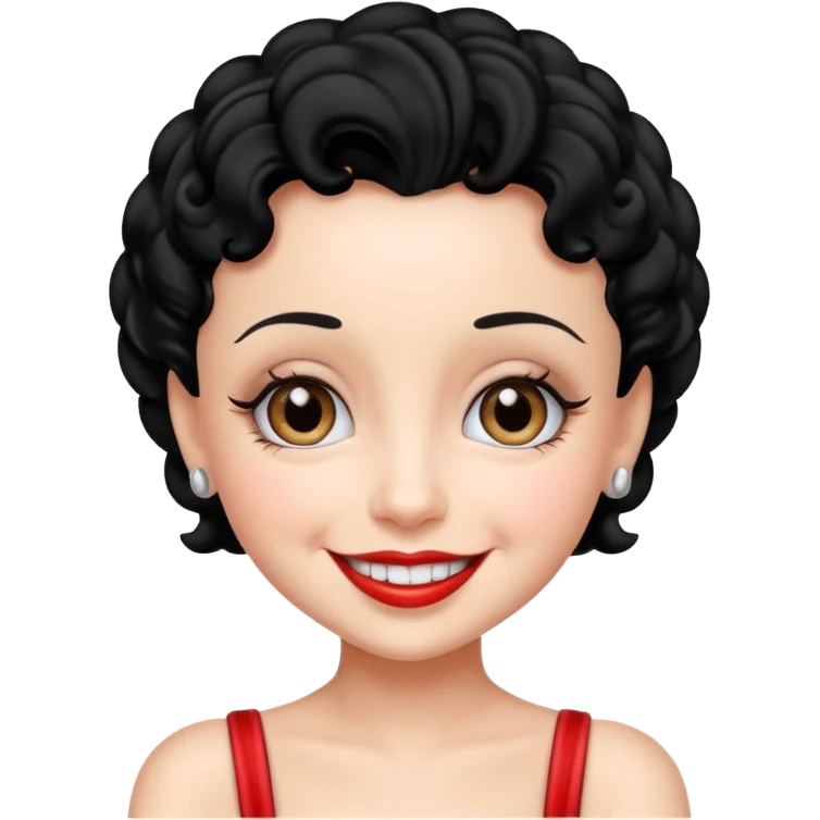 Betty boop emoji