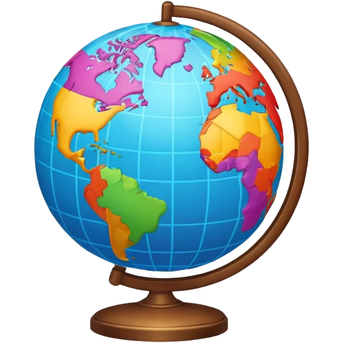 cute globe  emoji