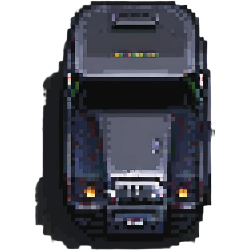 classic train, pixel art style emoji